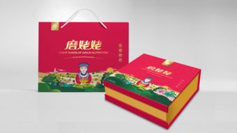 磨姥姥高端礼盒系列包装设计
